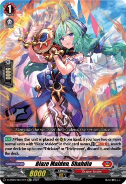 Blaze Maiden, Shahdia [D Format] - Festival Booster 2023