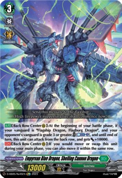 Empyrean Blue Dragon, Shelling Cannon Dragon [D Format] - Festival Booster 2023