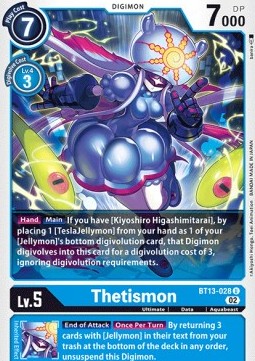 Thetismon (BT13-028) - Versus Royal Knights
