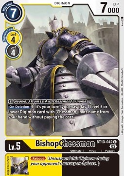 BishopChessmon (BT13-042) - Versus Royal Knights