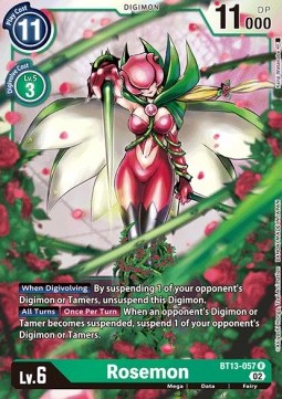 Rosemon (BT13-057) - Versus Royal Knights