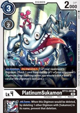 PlatinumSukamon (BT13-065) - Versus Royal Knights