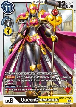 QueenChessmon (BT13-073) - Versus Royal Knights