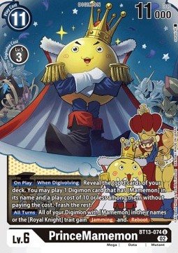 PrinceMamemon (BT13-074) - Versus Royal Knights