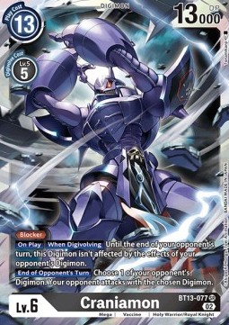 Craniamon (BT13-077) (V.1) - Versus Royal Knights