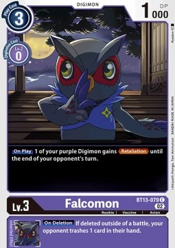 Falcomon (BT13-079) - Versus Royal Knights