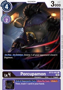 Porcupamon (BT13-081) - Versus Royal Knights