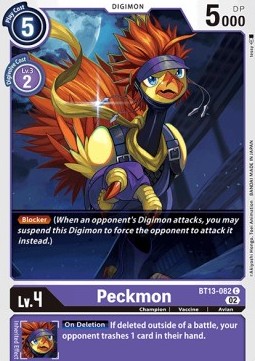 Peckmon (BT13-082) - Versus Royal Knights