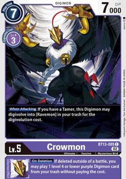 Crowmon (BT13-085) - Versus Royal Knights