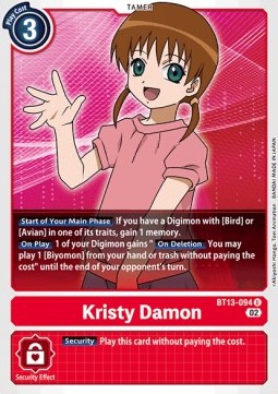 Kristy Damon (BT13-094) - Versus Royal Knights