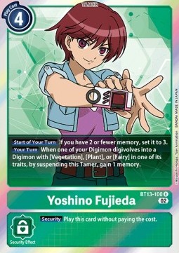 Yoshino Fujieda (BT13-100) - Versus Royal Knights