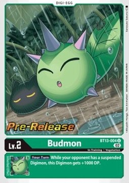 Budmon (BT13-004) - Promos: Versus Royal Knights