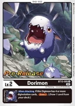 Dorimon (BT13-005) - Promos: Versus Royal Knights