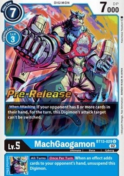 MachGaogamon (BT13-029) - Promos: Versus Royal Knights