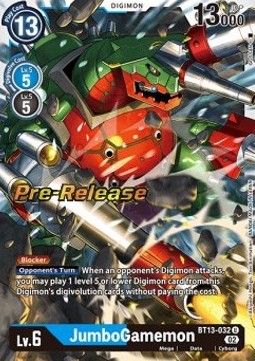 JumboGamemon (BT13-032) - Promos: Versus Royal Knights