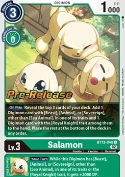 Salamon (BT13-048) - Promos: Versus Royal Knights