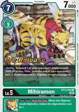 Mihiramon (BT13-053) - Promos: Versus Royal Knights