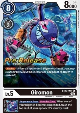 Giromon (BT13-071) - Promos: Versus Royal Knights