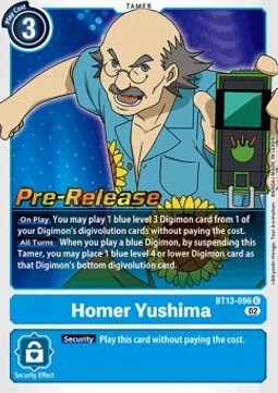 Homer Yushima (BT13-096) - Promos: Versus Royal Knights