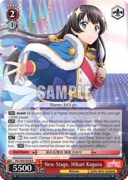 New Stage, Hikari Kagura (V.1 - Rare) - Revue Starlight -Re LIVE-