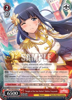 "Knight of the Sun Nation" Mahiru Tsuyuzaki - Revue Starlight -Re LIVE-