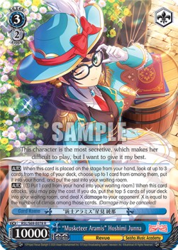 "Musketeer Aramis" Hoshimi Junna (V.1 - Rare) - Revue Starlight -Re LIVE-