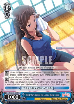 "Hard Work Behind the Scenes" Maya Tendo - Revue Starlight -Re LIVE-