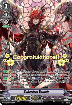Scharhrot Vampir [V Format] - Bushiroad Spring Fest 2021
