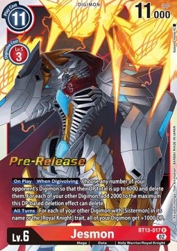 Jesmon (BT13-017) - Promos: Versus Royal Knights