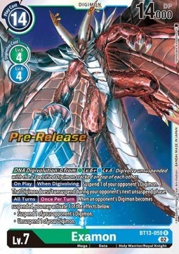Examon (BT13-059) - Promos: Versus Royal Knights