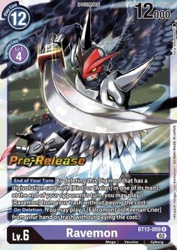 Ravemon (BT13-089) - Promos: Versus Royal Knights