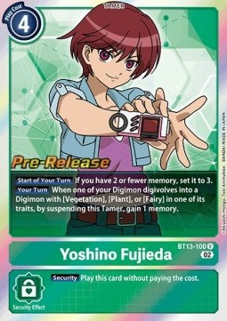 Yoshino Fujieda (BT13-100) (V.1) - Promos: Versus Royal Knights