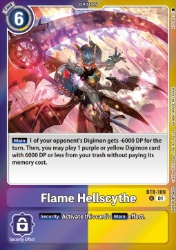 Flame Hellscythe (BT8-109) - Event Pack 5
