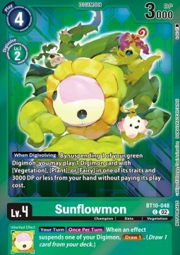 Sunflowmon (BT10-048) - Event Pack 5