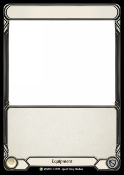Placeholder Equipment (Rainbow Foil) - XXX Promos