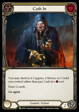 Cash In (Cold Foil) - Judge Promos