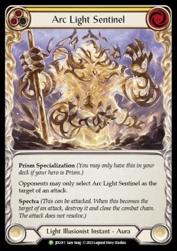 Arc Light Sentinel (Cold Foil) - Judge Promos