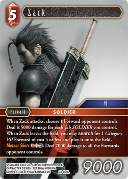 Zack (20-009) - Dawn of Heroes
