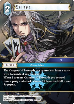 Setzer (20-030) (V.1) - Dawn of Heroes