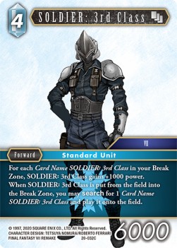 SOLDIER: 3rd Class (20-032) - Dawn of Heroes