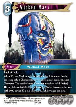 Wicked Mask (20-038) - Dawn of Heroes