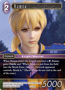 Ramza (20-104) - Dawn of Heroes