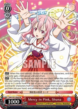 Mercy in Pink, Shuna (V.1 - Double Rare) - That Time I Got Reincarnated as a Slime Vol.3