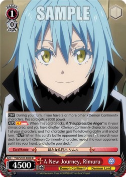 A New Journey, Rimuru (V.1 - Rare) - That Time I Got Reincarnated as a Slime Vol.3