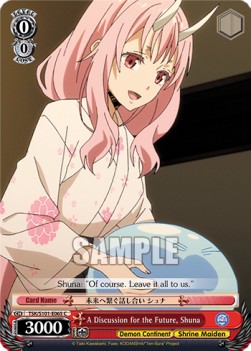 A Discussion for the Future, Shuna - That Time I Got Reincarnated as a Slime Vol.3