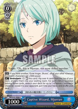 Captive Wizard, Mjurran - That Time I Got Reincarnated as a Slime Vol.3