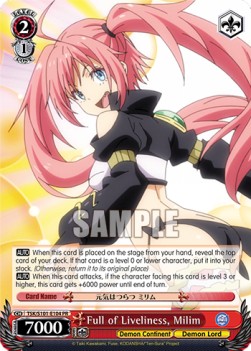 Full of Liveliness, Milim (V.1 - Promo) - That Time I Got Reincarnated as a Slime Vol.3