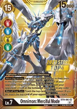 Omnimon: Merciful Mode (BT9-083) (V.2) - Championship 2023 Promos