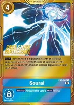 Sourai (EX3-067) (V.1) - Championship 2023 Promos