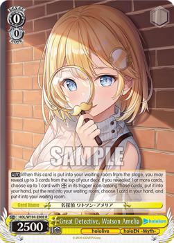 Great Detective, Watson Amelia (V.1 - Rare) - Hololive production Vol.2